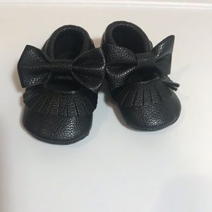 🌿NWOT Black Leather Moccasins🌿